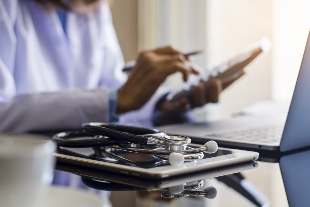 A doctor working on a medical payout after medical negligence lead to a lawsuit.